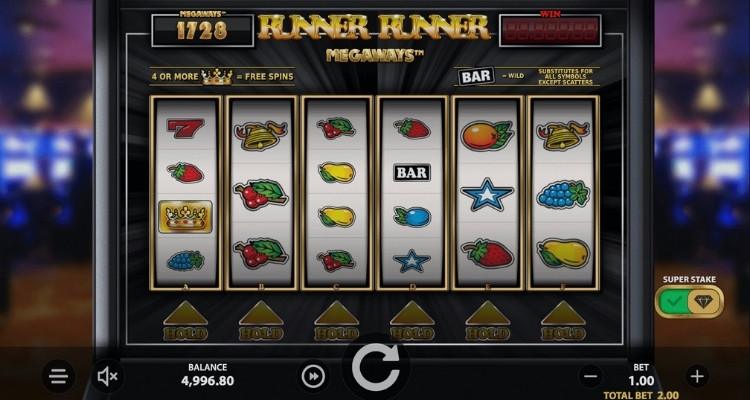 Runner Runner Megaways Gameplay