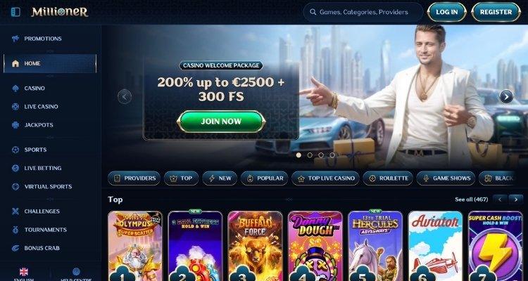 Millioner casino online