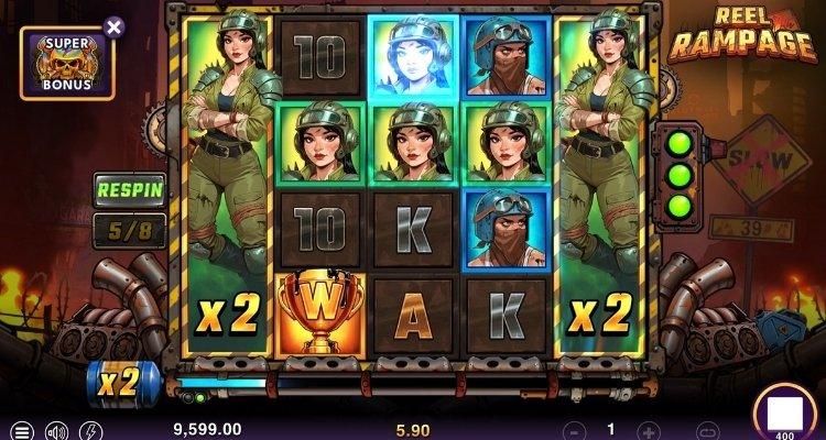 Reel Rampage Bonus