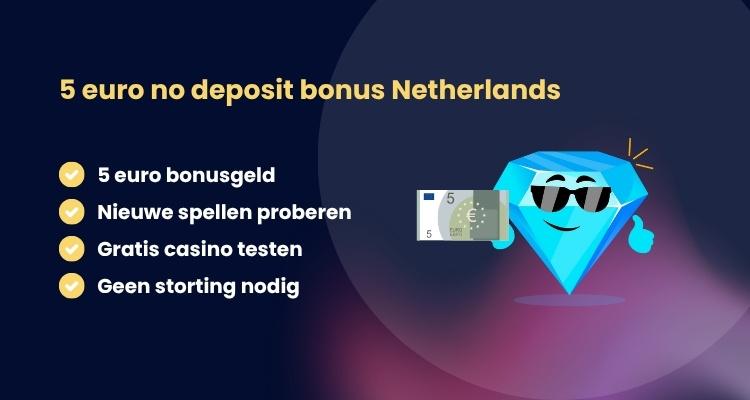 5 euro deposit bonus Netherlands