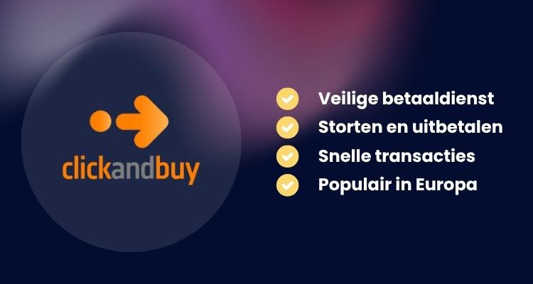 Click and Buy casino betaling