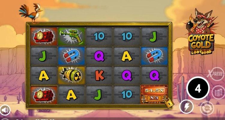 Coyote Gold Loot Drop Free Spins