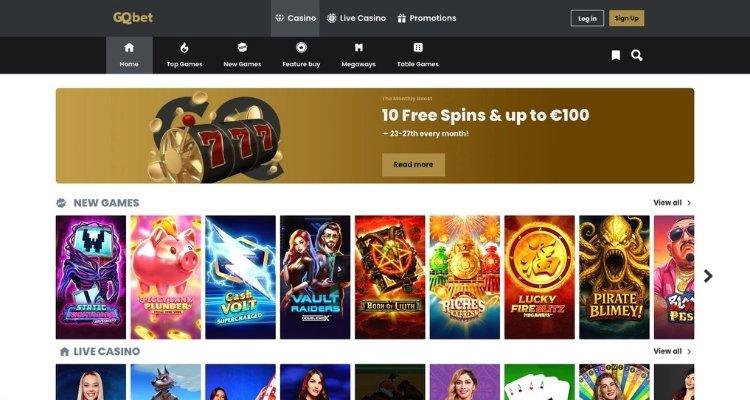 GQbet casino spellen