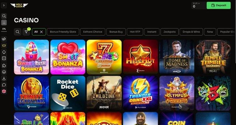 Holyluck casino spellen