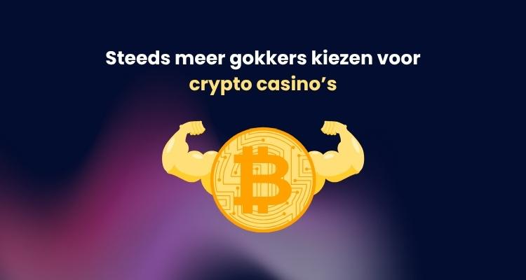 crypto casino's groei