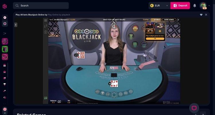 Betsio.com live casino