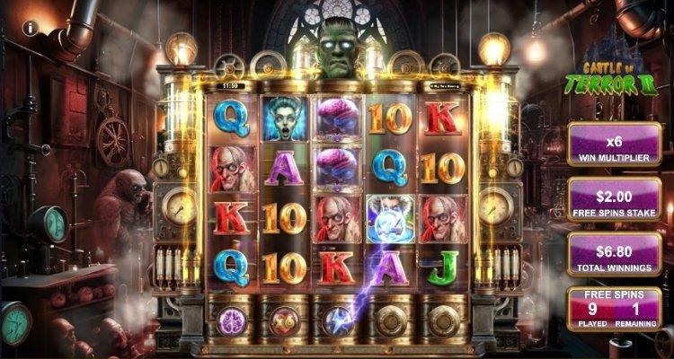 Castle of Terror 2 free spins