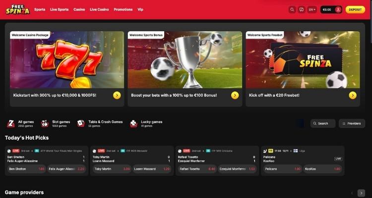 FreeSpinza casino online