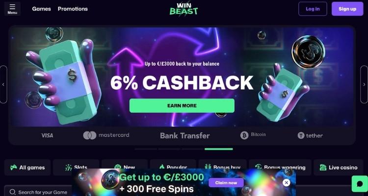 WinBeast casino online