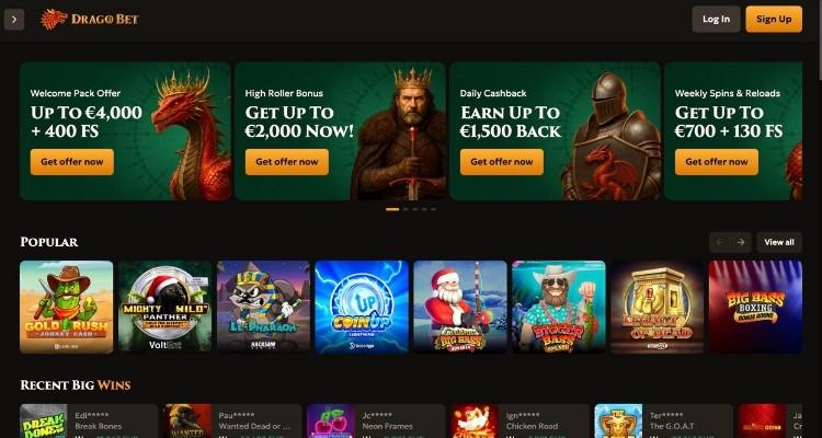 Drago Bet casino online