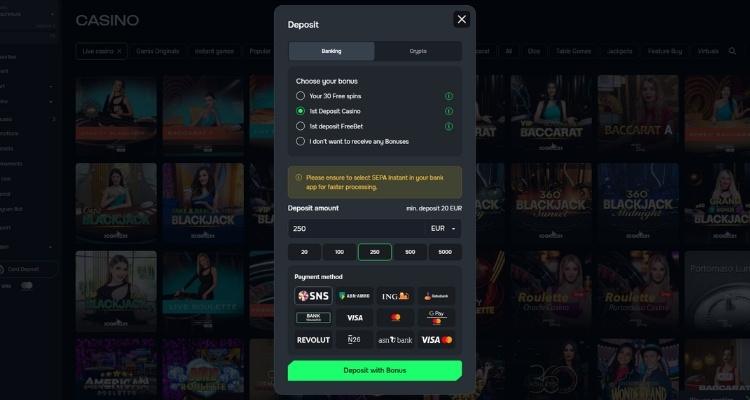 Gamix casino storting