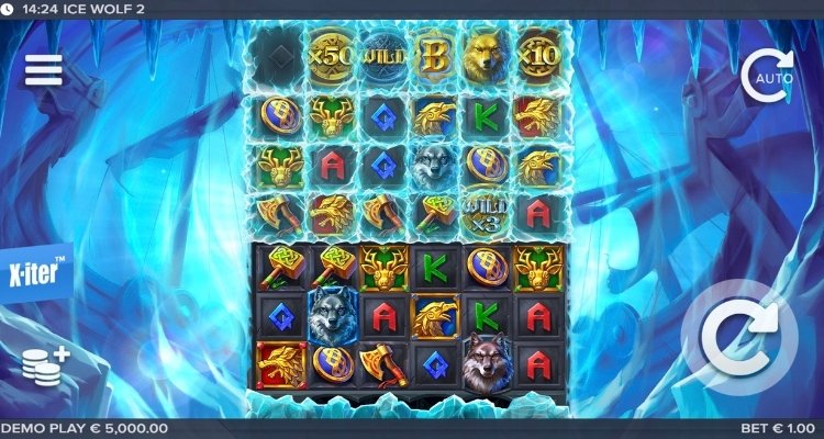 Ice Wolf 2 ELK Studios Gameplay