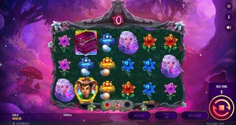 Pan's Arcadia Free Spins
