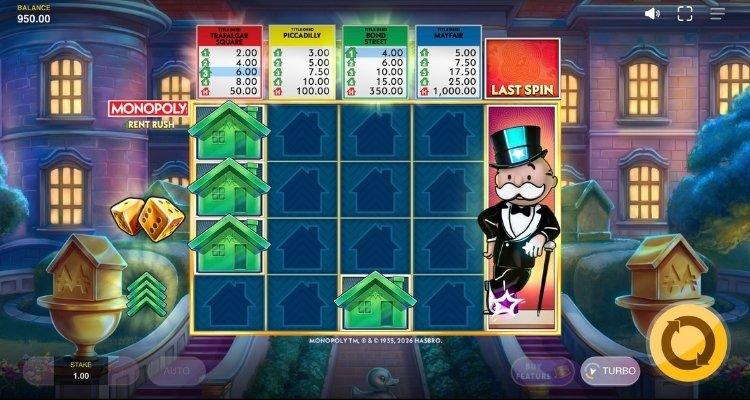 Monopoly Rent Rush Bonus