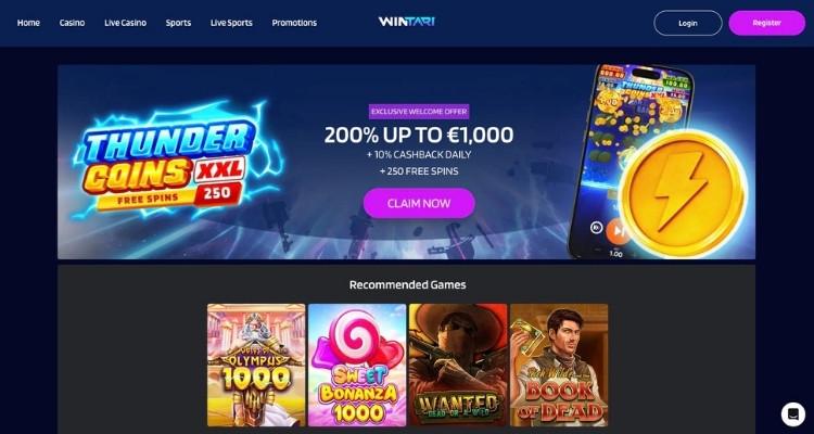 Wintari casino online