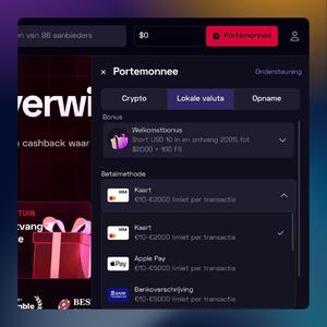 10 euro deposit casino storting