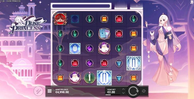 Dusk Princess Hacksaw Gaming gameplay