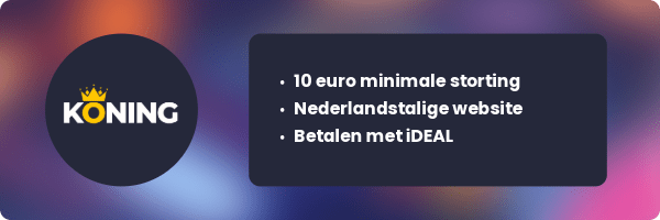 Koning 10 euro casino
