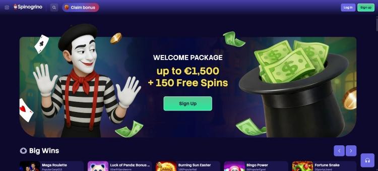 Spinogrino casino online