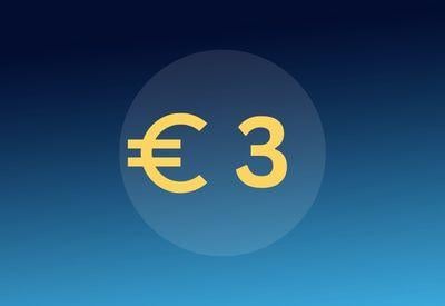 3 euro deposit casino