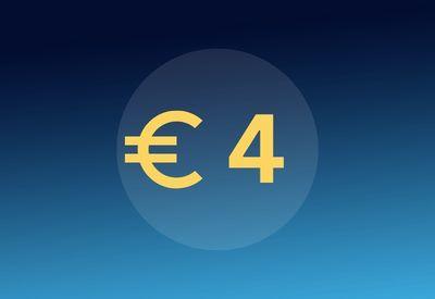 4 euro deposit casino