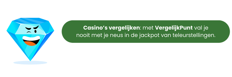 Casino's vergelijken quote Benny Blingo