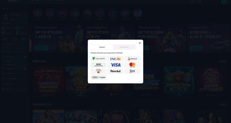 likes.bet betaalmethoden