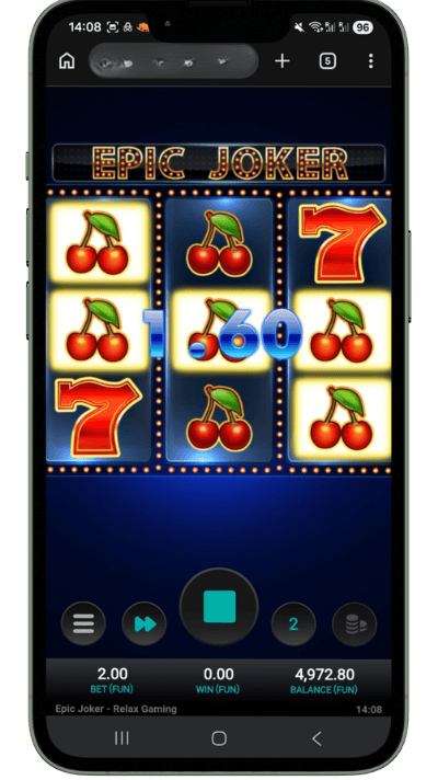 Epic Joker online slot bonus