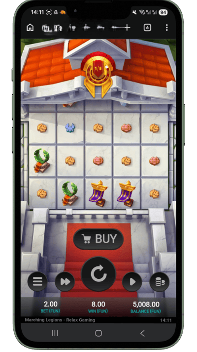 Marching Legions online slot