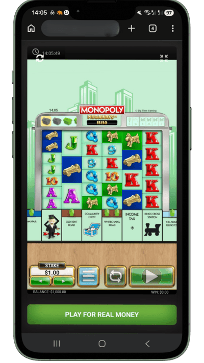 Monopoly Megaways online slot
