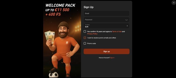 betoranje casino registreren