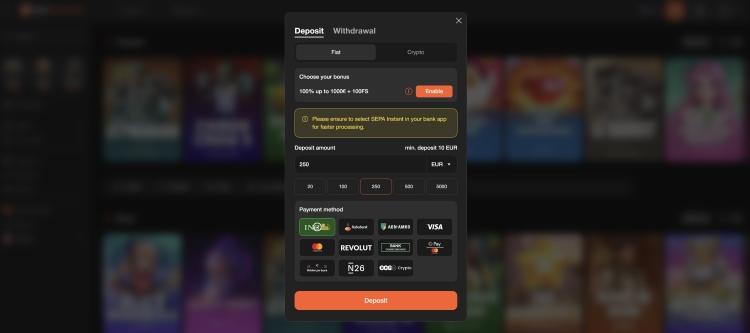 betoranje casino stortingen1