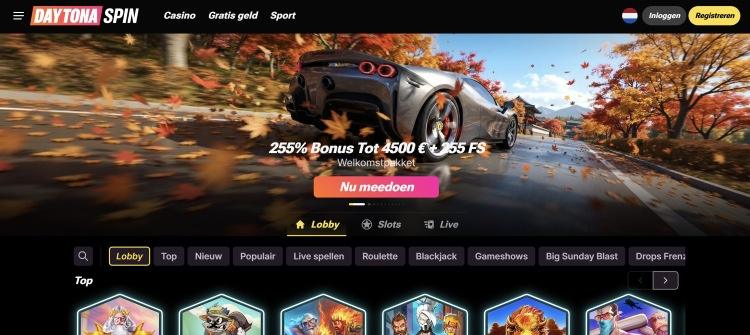 daytonaspin1 casino homepagina