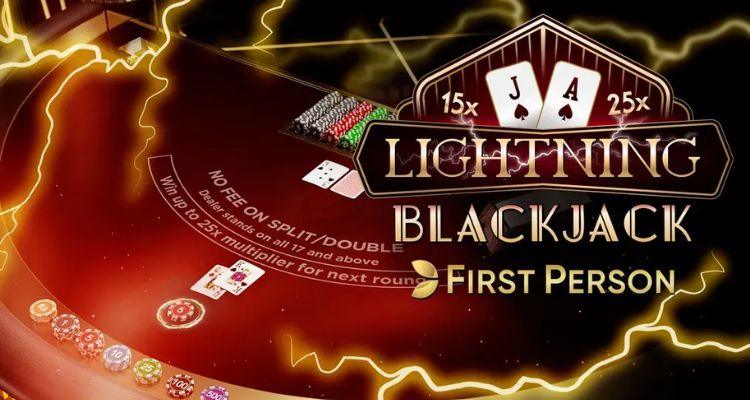 lightning blackjack first person