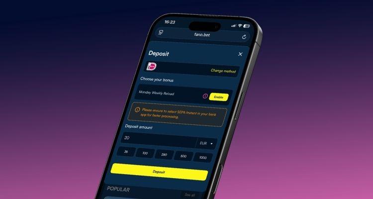 minimum storting casino