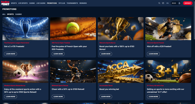 Kudosbet promoties