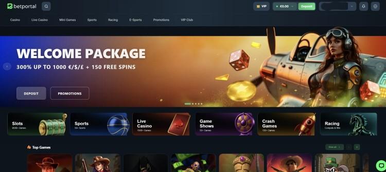 betportal casino homepage