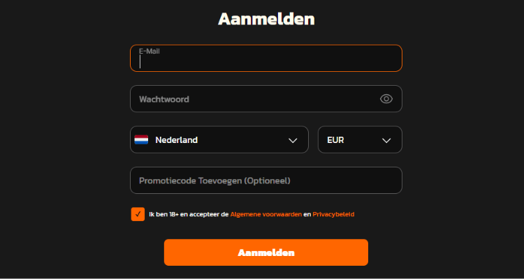 Hidden Jack registratie