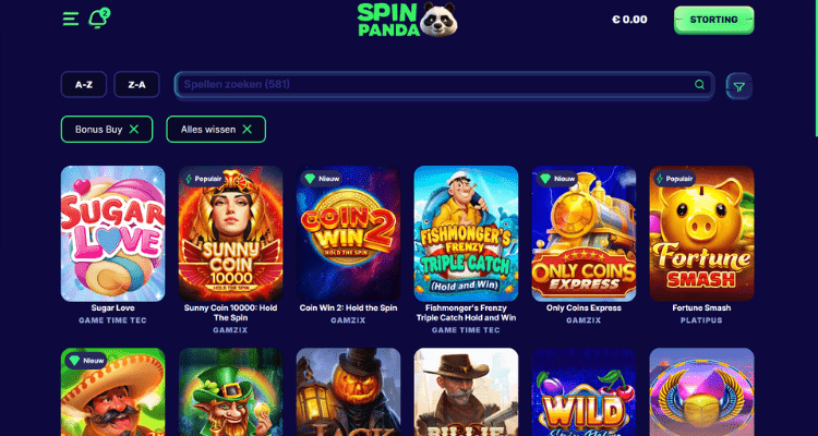 SpinPanda Bonus Buy
