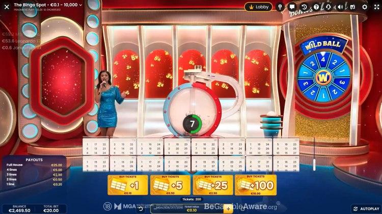 the bingo spot pragmatic play