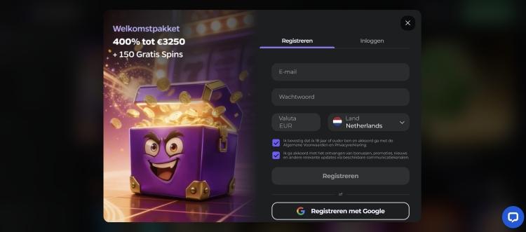 wildies casino registreren