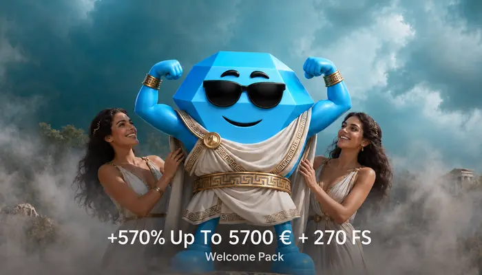 Benny Blingo bij het welkomstpakket van Betmica: 570% tot 5700 euro plus 270 free spins