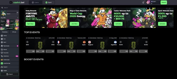 casho bet casino sportsbook