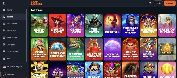 luckleopard casino spellen