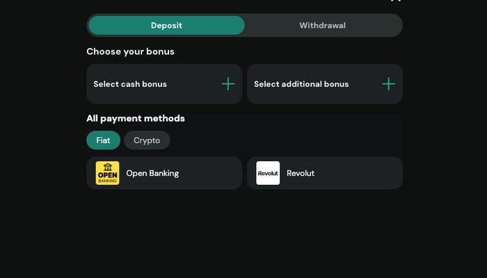 AceSpinz kassa met Open Banking en Revolut