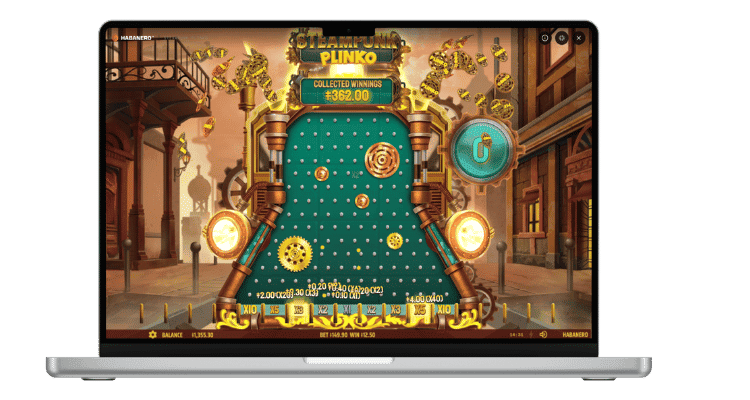 steampunk plinko
